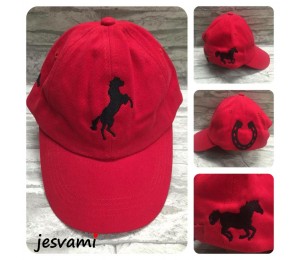 Stickdatei Pferde Silhouette - Galopierendes Pferd